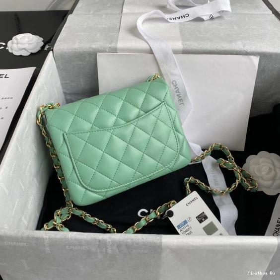 First Bag Ru BAG FLAP CHANEL 17CM 0814